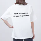 gourmandのgourmandグッズ オーバーサイズTシャツ