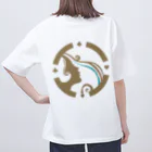 amusement cafe The High Priestessのカラーロゴ オーバーサイズTシャツ