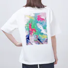 中村のペインティングナイフ オーバーサイズTシャツ