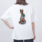 Color Rabbitの南国のうさぎさん オーバーサイズTシャツ