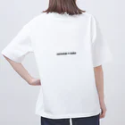 yononkeyのnemutai neko クッション Oversized T-Shirt