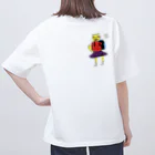 適正手続きの保障 (バンド)の純白少女グッズ オーバーサイズTシャツ