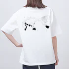 くれいじーたびんちゅStoreの旅犬商店BigシルエットTシャツ Oversized T-Shirt