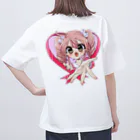 ぷえ店のMOE１ピンク オーバーサイズTシャツ