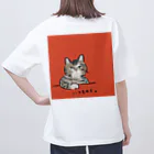 ネコノートショップ（neco-note shop）のつぼみ（WASAO） Oversized T-Shirt