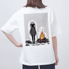 owl's shopのBonfire lit Oversized T-Shirt