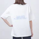 mizutama屋の私には顔がある Oversized T-Shirt