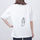 たると🍰のたるとオオカミ(ホワイト) Oversized T-Shirt