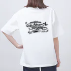 RAPS1のクアトロニジロ オーバーサイズTシャツ