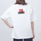 きなこ大福。のろっく。 オーバーサイズTシャツ