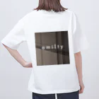 ari_shopのシンプルお洒落ロゴデザイン Oversized T-Shirt