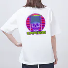 中華呪術堂（チャイナマジックホール）の【後面】skeleton emperor オーバーサイズTシャツ