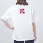 NIKI-NIKIの新しい幾何学模様ネオ・ジオ オーバーサイズTシャツ