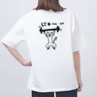 fuji崎の筋トレ猫 オーバーサイズTシャツ