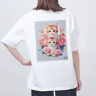 embersportsのAGAPE CAT オーバーサイズTシャツ