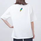 suuのカラフル羽 Oversized T-Shirt