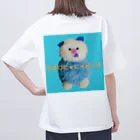 ねこのしっぽのねこのしっぽ オーバーサイズTシャツ