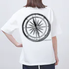 KaeruWorksのostendens septentrionem Oversized T-Shirt