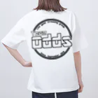 TeamOdds‐チームオッズ‐のTeamOdds シンプルブラックロゴマーク オーバーサイズTシャツ