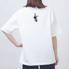 大和屋履物店の蕎麦｜小倉染色図案工房 オーバーサイズTシャツ