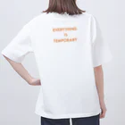 swimming_fruitsのEverything is Temporary オーバーサイズTシャツ