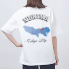 Yanagiya KosanjiのText Map Tokyo, Nerimania Oversized T-Shirt