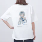 雨宮 海花の青薔薇 オーバーサイズTシャツ