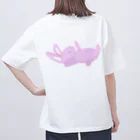 天琉-ﾃﾙ-❄️️🎨のSAMICうさぎ オーバーサイズTシャツ