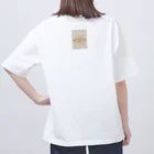 Sima Risu Rissoの紫陽花 Oversized T-Shirt