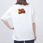 顔面凶器組合サトちんのカラフルスニーカー オーバーサイズTシャツ