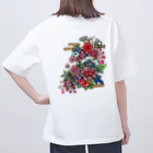 JapaneseArt Yui Shopの咲き誇れ オーバーサイズTシャツ