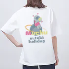 ステキ休日委員会（maehuri）の絵日記Tシャツ03 Oversized T-Shirt