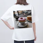 Suzuran_ranの午後のティータイム オーバーサイズTシャツ