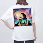 CAT-Gardenの動物達のオフ会 Oversized T-Shirt