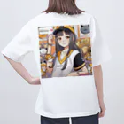 HARERUYA59の阪神タイガース　優勝　マスコット　トラ娘 オーバーサイズTシャツ