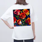 reonasdの情熱の神秘薔薇 Oversized T-Shirt