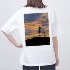 life photo goods shopの夕焼け Oversized T-Shirt