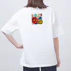 屋台 CLINICのフラワー3D風 Oversized T-Shirt