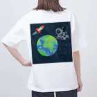 あいいろのキュートな宇宙飛行士 Oversized T-Shirt