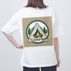 チーちゃんSHOPのキャンプ好き集まれ Oversized T-Shirt