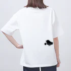 イラスト MONYAAT のワンポイント　みつぐとり Oversized T-Shirt