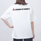 Legend of ANGELSのLegend of ANGELS 公式ロゴ 横 Oversized T-Shirt