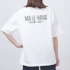 ma.le-hand〜持ち運べる海®〜ﾏﾚﾊﾝﾄﾞの新作 オーバーサイズTシャツ