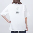 オモシロデザイン倶楽部のネフダツイタママTシャツ オーバーサイズTシャツ