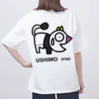 T&S.TWINS.ART.SHOPのUSHIMO Oversized T-Shirt