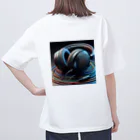 negiNegiのイヤホン Oversized T-Shirt