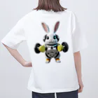 Amenableのサイバーウサギさん オーバーサイズTシャツ