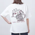 itsuto-こねこしょうしょうめんへらの「もえるごみの日」 Oversized T-Shirt