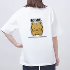 りんの小部屋のあきらめた茶トラくん オーバーサイズTシャツ