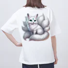 Nine-Tailed-Foxの九尾の狐・nine-tailed fox オーバーサイズTシャツ